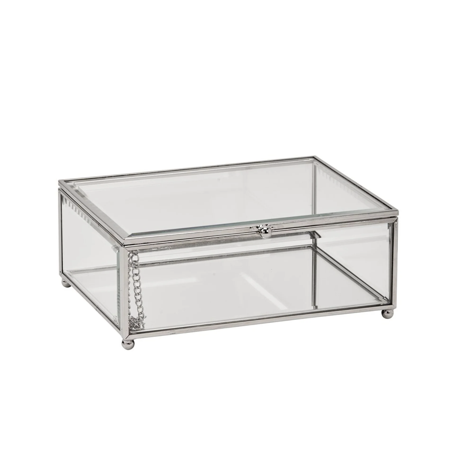 Hinged Glass Box